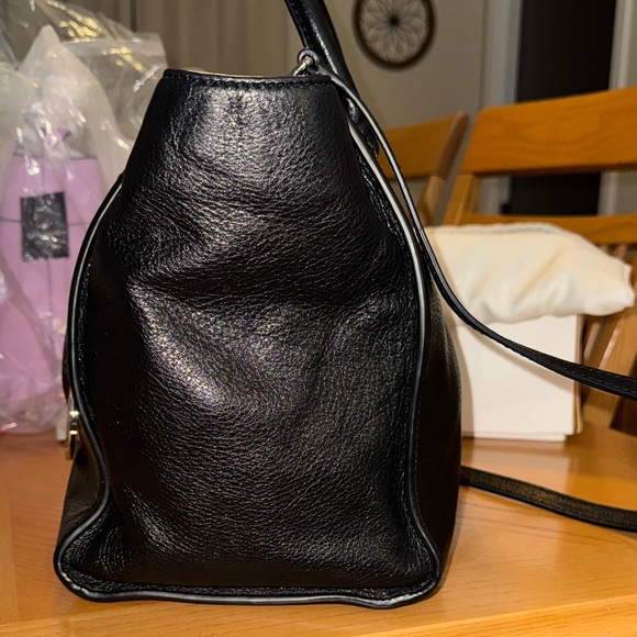 Michael Kors Black Handbag Tote - Picture 9 of 13